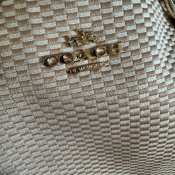 Coach 2017 Mini Kelsey Legacy Collection Jacquar EUC - Picture 11 of 14